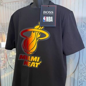 HUGO BOSS x NBA Miami Heat Shirt New with Tags!